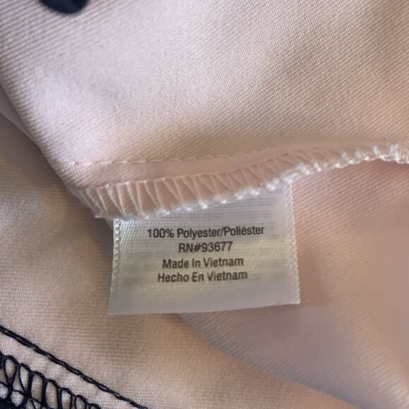 SJB Active Woman's Full Zip Windbreaker Jacket Pockets Blue & Pink Size Large - Picture 15 of 16